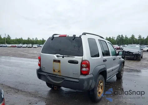 2006 Jeep Liberty Sport из США, поврежденный, VIN 1J4GL48K36W253512